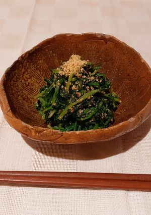 ほうれん草のピーナツ和え☆-レシピのメイン写真