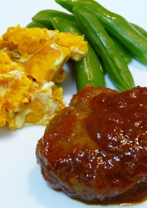 お肉やわらか煮込みハンバーグ-レシピのメイン写真