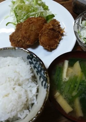 ヒレカツ定食。-レシピのメイン写真