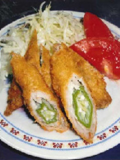 オクラの肉まき-レシピのメイン写真