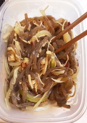 えのき蒟蒻玉ねぎ炒め-レシピのメイン写真