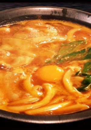 竹松 カレー煮込みうどん カレー南蛮 -レシピのメイン写真