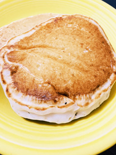 白いもちもちパンケーキ♡-レシピのメイン写真