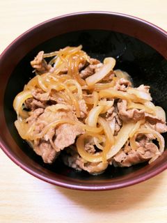 初心者さん必見!!基本の牛丼☆-レシピのメイン写真