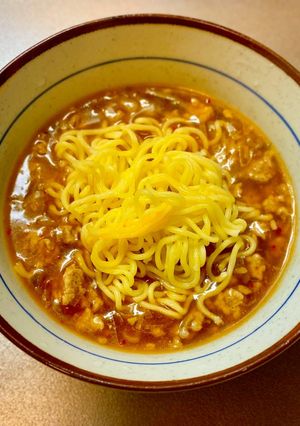 超簡単♪♪とろ〜り激うま袋麺レシピ！-レシピのメイン写真