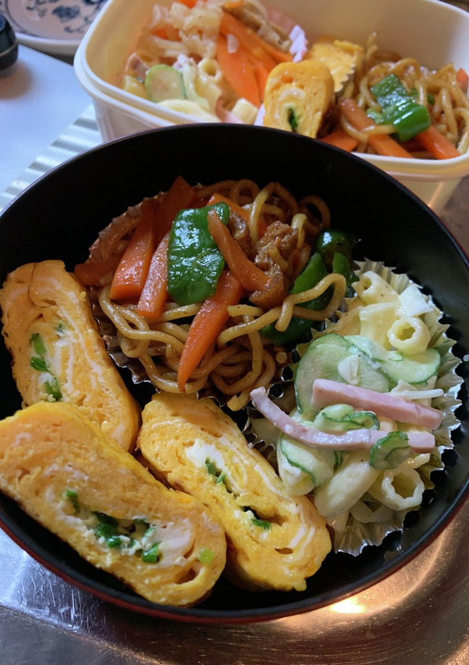 ネギ入り厚焼き玉子！お弁当のおかずに◎-レシピのメイン写真