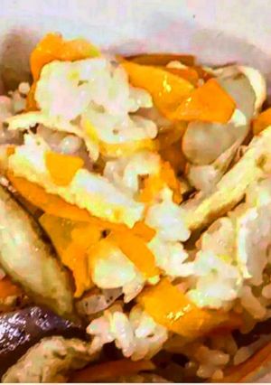 簡単!炊き込みご飯-レシピのメイン写真