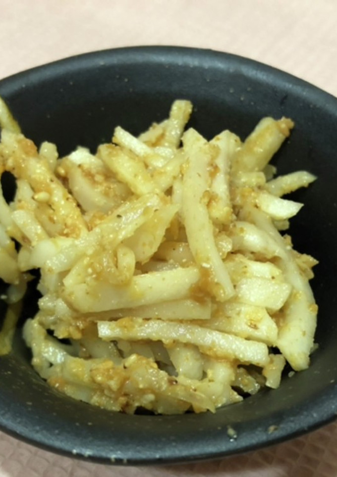 菊芋のごま味噌和え-レシピのメイン写真