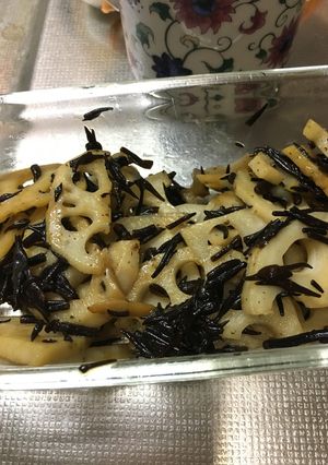 ひじき蓮根　ビタミンCと非ヘム鉄　-レシピのメイン写真
