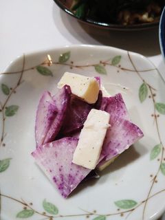 紫大根とチーズのサラダ-レシピのメイン写真