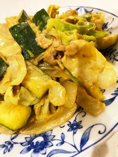 野菜と豚肉のカレーマヨ炒め☆-レシピのメイン写真
