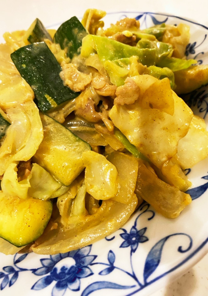 野菜と豚肉のカレーマヨ炒め☆-レシピのメイン写真