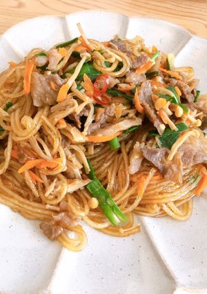 野菜たっぷり簡単チャプチェ-レシピのメイン写真