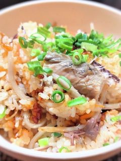サバの水煮缶炊き込みご飯-レシピのメイン写真