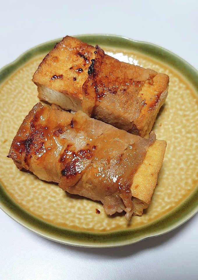 肉巻き厚揚げ-レシピのメイン写真