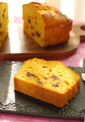 混ぜるだけのかぼちゃパウンドケーキ-レシピのメイン写真