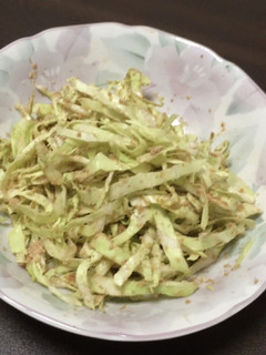 ゴマのおからで作るキャベツの胡麻酢和え-レシピのメイン写真