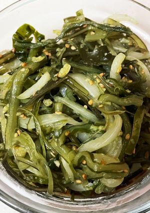 韓国風　茎わかめ炒め-レシピのメイン写真
