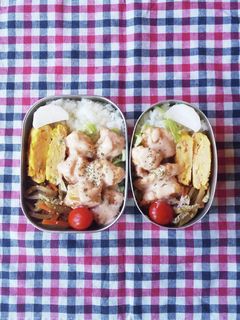高校生 息子と娘のお弁当 34-レシピのメイン写真