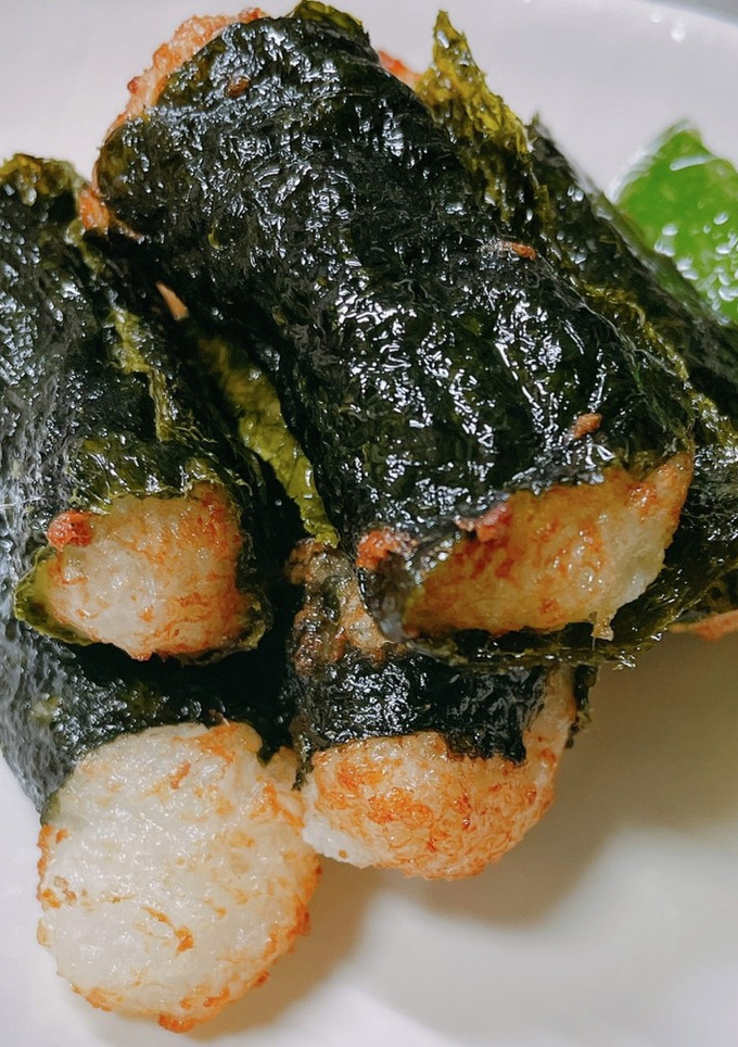 フワフワもちもち山芋の磯辺揚げ-レシピのメイン写真