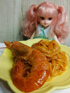 リカちゃん♡えびクリームトマトパスタ꙳⋆-レシピのメイン写真