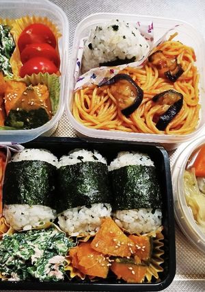 高校生息子＆旦那弁当（11/17）-レシピのメイン写真