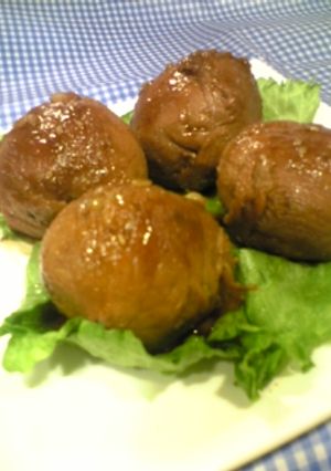 ★甘辛☆ジューシー肉巻きおにぎり★-レシピのメイン写真