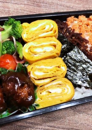 チーズイン肉だんご弁当　1117-レシピのメイン写真