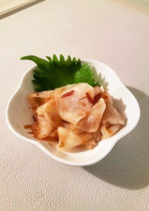 即席 カブの梅肉和え-レシピのメイン写真