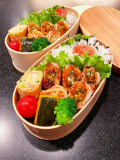 高校生弁当 オクラの肉巻き弁当-レシピのメイン写真