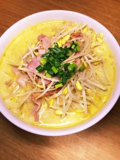 カレー味噌牛乳ラーメン-レシピのメイン写真