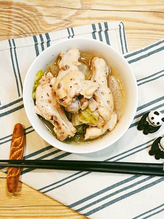 あずちんボーンブロスレシピ水炊き風スープ-レシピのメイン写真