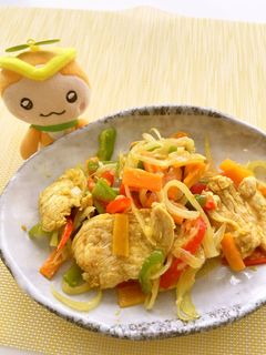 鶏肉のカレー炒め-レシピのメイン写真