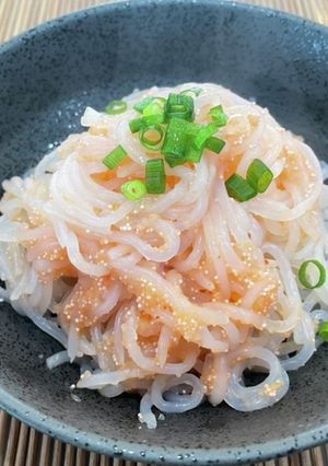 お弁当にもピッタリ♪しらたきの明太子和え-レシピのメイン写真