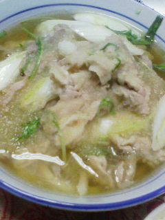 簡単!豚バラおろしうどん-レシピのメイン写真