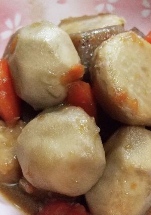 里芋とこんにゃくの煮物-レシピのメイン写真