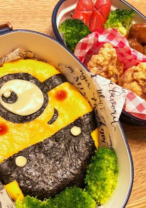 ミニオン　オムライス-レシピのメイン写真