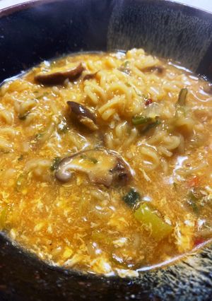 辛ラーメン（袋）で＊サンラータン-レシピのメイン写真