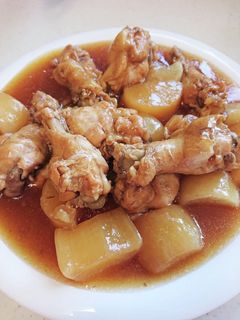圧力鍋で鶏手羽元と大根のさっぱり煮-レシピのメイン写真