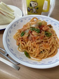 カットトマト缶を使ったナポリタン。-レシピのメイン写真