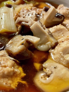 椎茸とねぎの甘辛鶏スープ煮-レシピのメイン写真