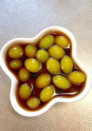 秋の味覚！煮豆風『甘辛銀杏』-レシピのメイン写真