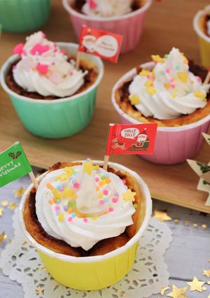 ☆クリスマスにベイクドチーズケーキ☆-レシピのメイン写真