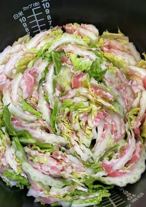●豚バラ白菜のミルフィーユ-レシピのメイン写真