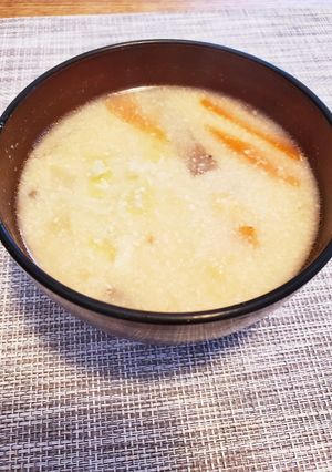家の粕汁-レシピのメイン写真
