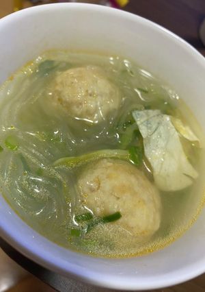 春雨と肉団子スープ-レシピのメイン写真