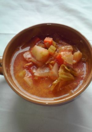 丸ごと野菜のミネストローネ-レシピのメイン写真