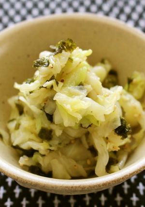 キャベツの海苔和え-レシピのメイン写真