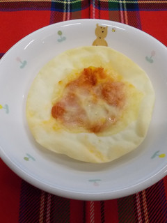 餃子の皮ピザ-レシピのメイン写真