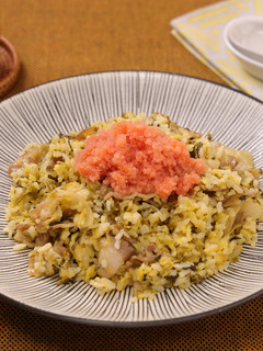 豚ばら肉と高菜の明太チャーハン-レシピのメイン写真